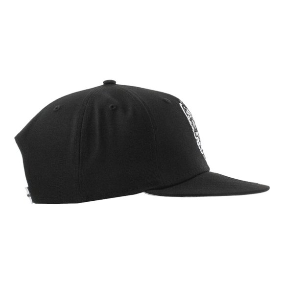 New Era Los Angeles Dodgers Sugar Skull Day of Dead Snapback Hat 9Fifty Black - Picture 3 of 4